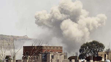 ataque aéreo sobre la ciudad yemení, Saada Los príncipes de Al Saud amenazan con arrasar Saada
